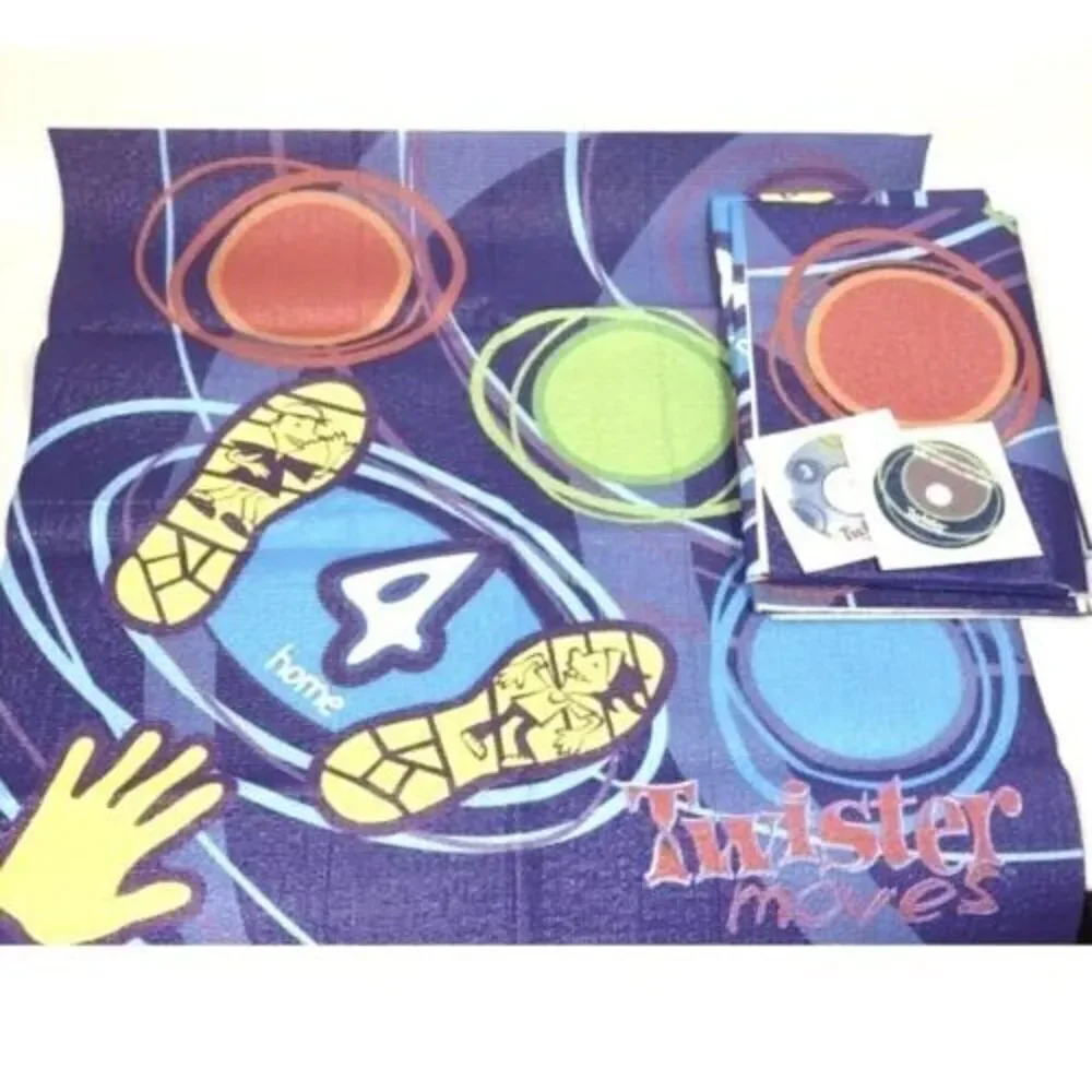 Twister Dance Game Speaker Features Britney Spears 4 Twister Moves Mats + 2 CDS